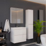 Шкаф зеркальный LEMARK UNIVERSAL 70х80 см 2-х дверный, цвет корпуса белый глянец LM70ZS-U